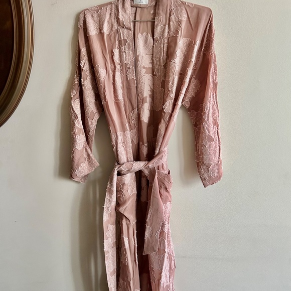 Aritzia Wilfred Durante Jacket Robe - Pink - Size XS - Picture 6 of 14
